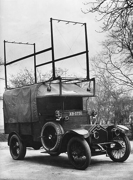 1918 Crossley 25-30hp used by Met Police Flying squad