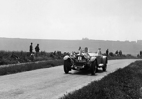 1929 Mercedes Benzs at 1930 Brighton Rally, Earl Howe