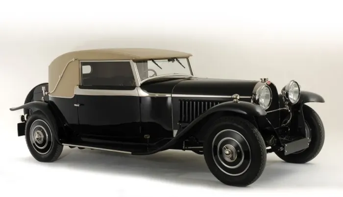 Framed Print : 1930 Bugatti Type 46 Faux