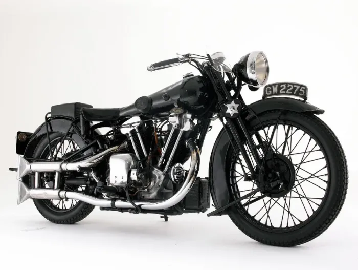 Framed Print : 1932 Brough SS100 10HP Lawrence of Arabia classic bike