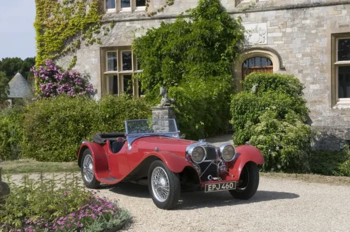 Framed Print : 1937 SS 100