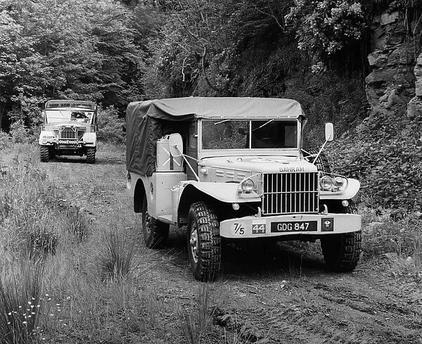 1943 Dodge 4x4 military weapons carrier