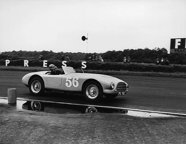 1953 AC Ace prototype. 8 Clubs Silverstone 1954. CD2898