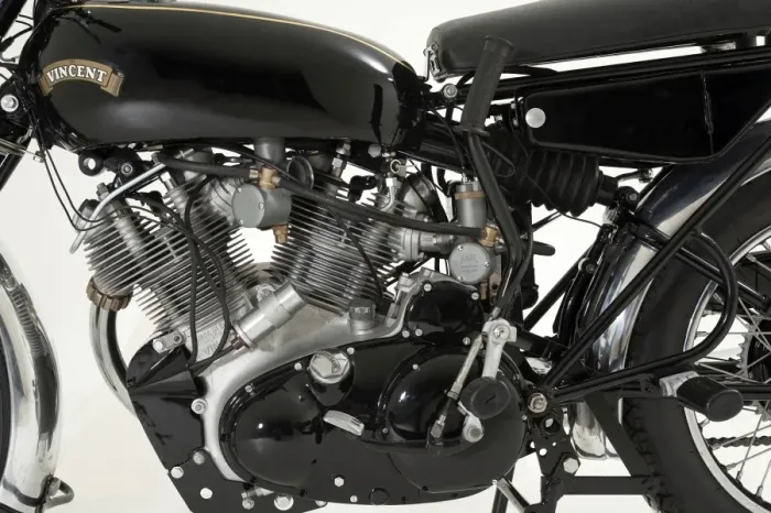 Framed Print : 1955 Vincent Black Shadow D series Framed Print : 1955 Vincent Black Shadow D series