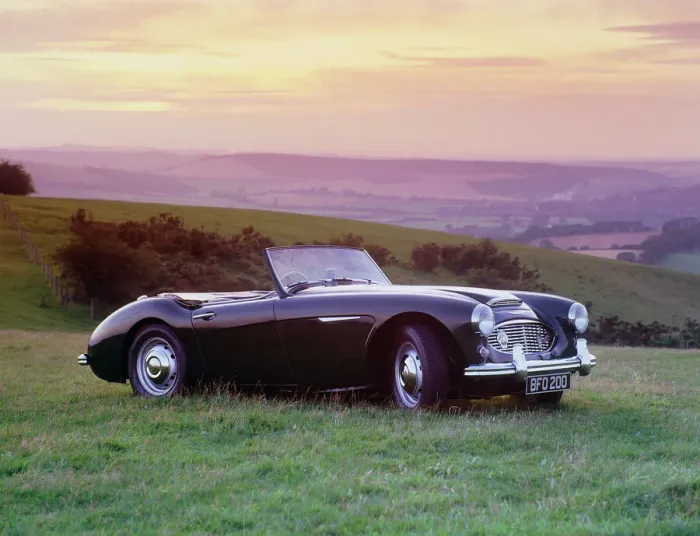 Framed Print : 1961 Austin Healey 3000 Mk1