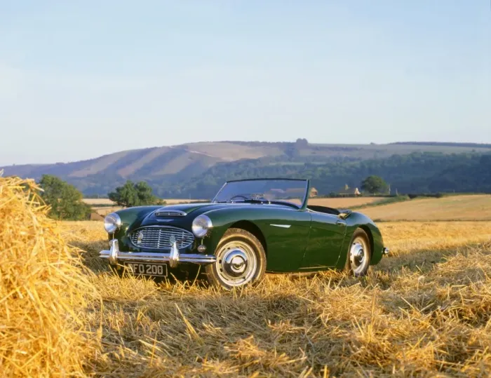 Framed Print : 1961 Austin Healey 3000 Mk1