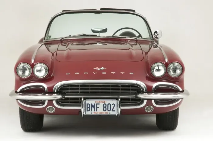Framed Print : 1961 Chevrolet Corvette C1 Convertible