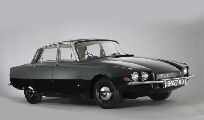 Framed Print : 1961 Rover T4 gas turbine car