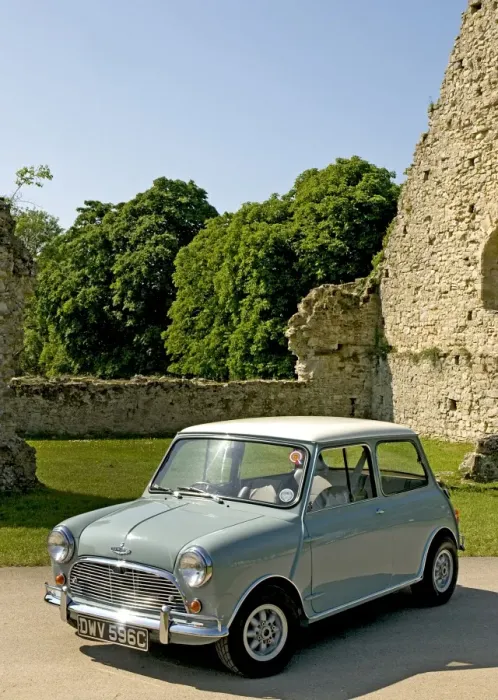 Framed Print : 1965 Austin Mini