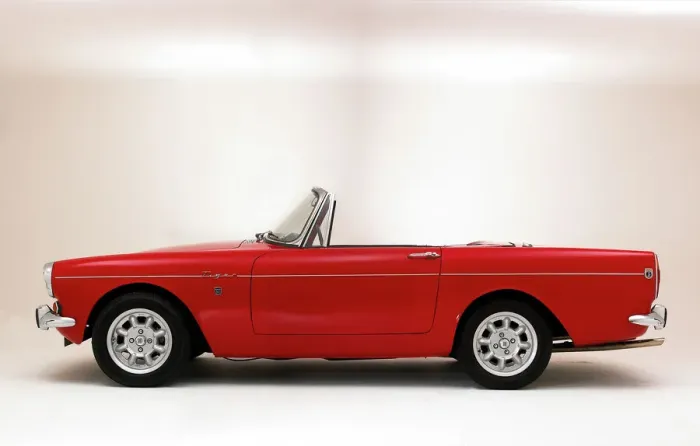 Framed Print : 1965 Sunbeam Tiger