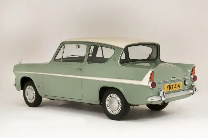 Framed Print : 1966 Ford Anglia