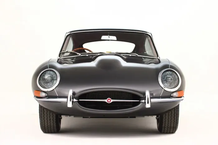 Framed Print : 1966 Jaguar E type Fixedhead Coupe Series 1