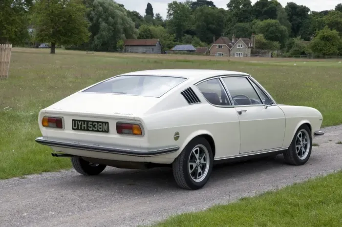 Framed Print : 1973 Audi 100 Coupe