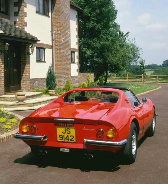 Framed Print : 1973 Ferrari Dino 246 GTS Framed Print : 1973 Ferrari Dino 246 GTS