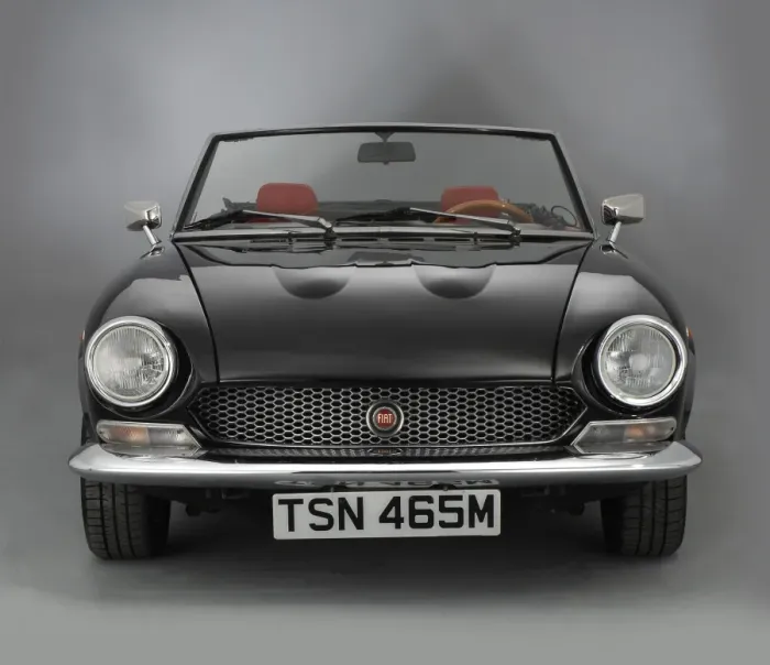Framed Print : 1974 Fiat 124 Spyder Framed Print : 1974 Fiat 124 Spyder