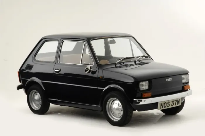 Framed Print : 1974 Fiat 126