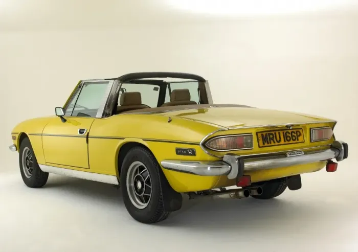 Framed Print : 1976 Triumph Stag