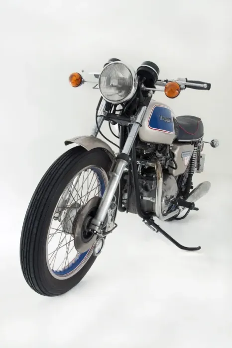 Framed Print : 1977 Triumph Bonneville 750cc Jubilee