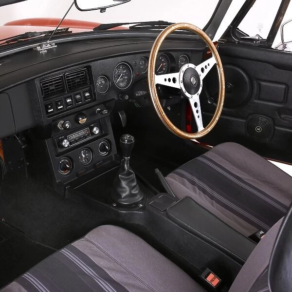 1980 MGB Roadster interior