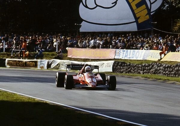 1981 Ferrari 126C Didier Pironi. 1981 British Grand Prix