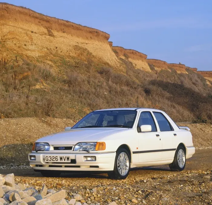 Framed Print : 1989 Ford Sierra Sapphire RS Cosworth