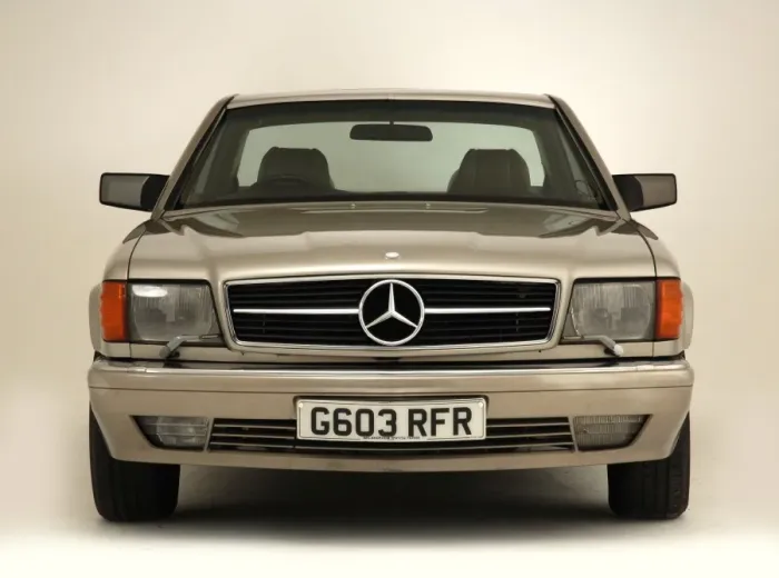 Framed Print : 1990 Mercedes Benz