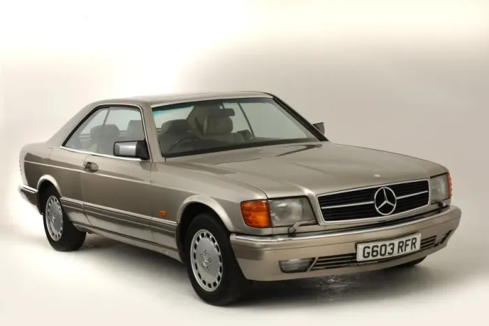 Framed Print : 1990 Mercedes Benz
