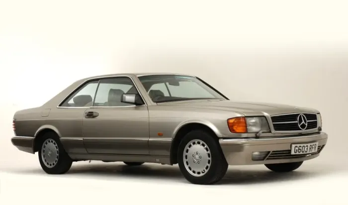 Framed Print : 1990 Mercedes Benz