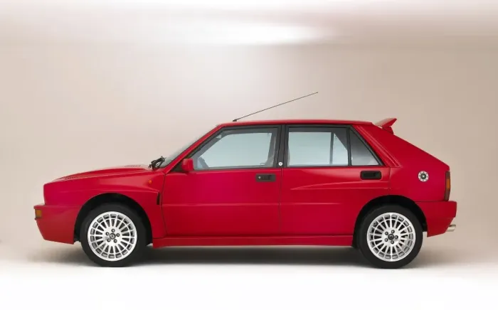 Framed Print : 1993 Lancia Delta