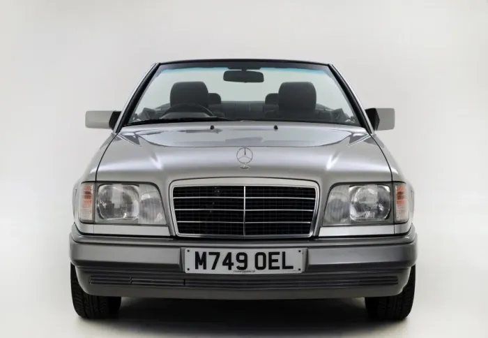 Framed Print : 1995 Mercedes Benz E220 convertible