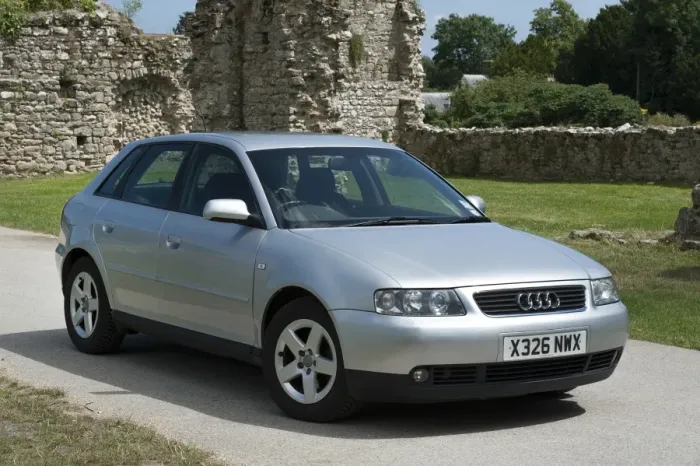 Framed Print : 2001 Audi A3 1. 8