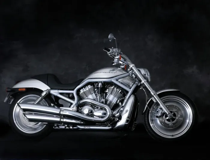 Framed Print : 2002 Harley Davidson V Rod