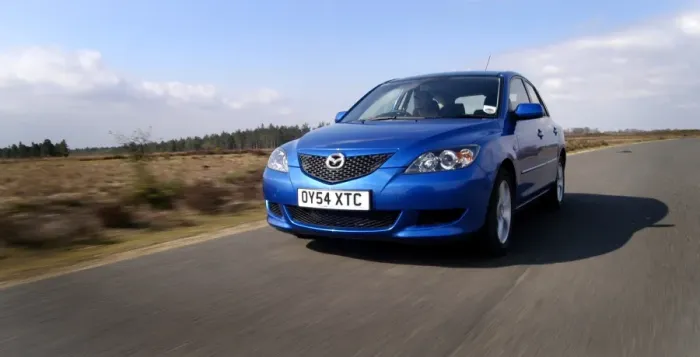 Framed Print : 2004 Mazda 3 1. 6