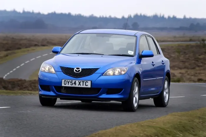 Framed Print : 2004 Mazda 3 1. 6