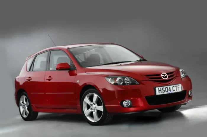 Framed Print : 2004 Mazda 3