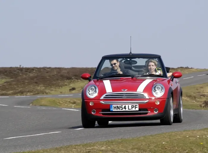 Framed Print : 2004 Mini Cooper