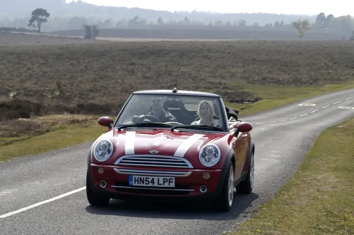 Framed Print : 2004 Mini Cooper