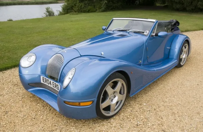 Framed Print : 2004 Morgan Aero 8