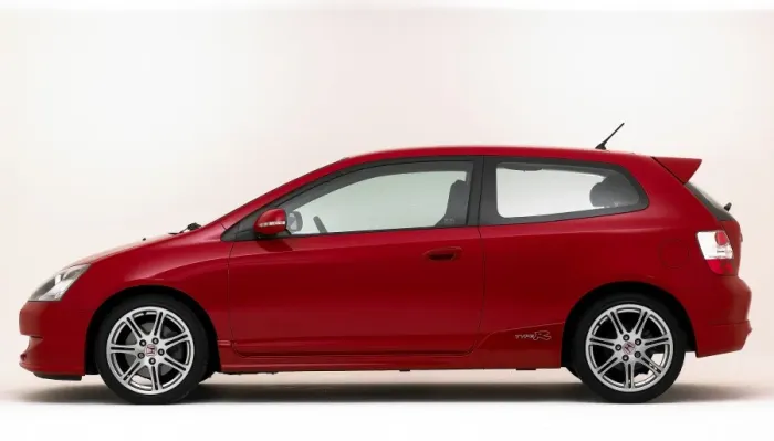 Framed Print : 2005 Honda Civic