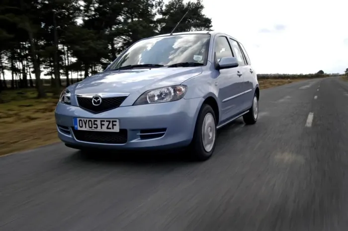 Framed Print : 2005 Mazda 2 1. 4D Framed Print : 2005 Mazda 2 1. 4D