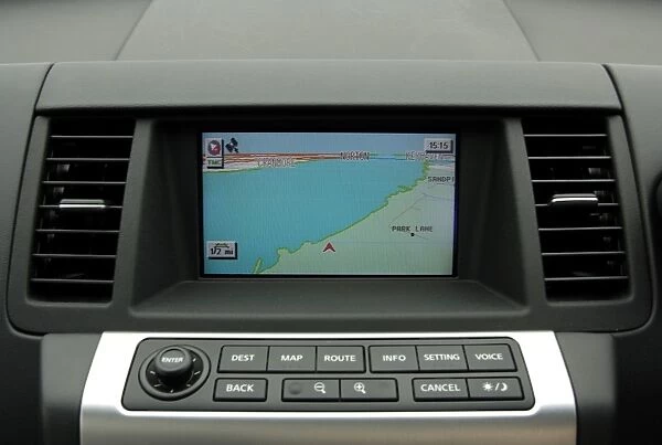 2005 Nissan Murano satellite navigation