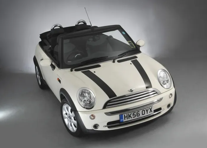 Framed Print : 2006 Mini Cooper Convertible