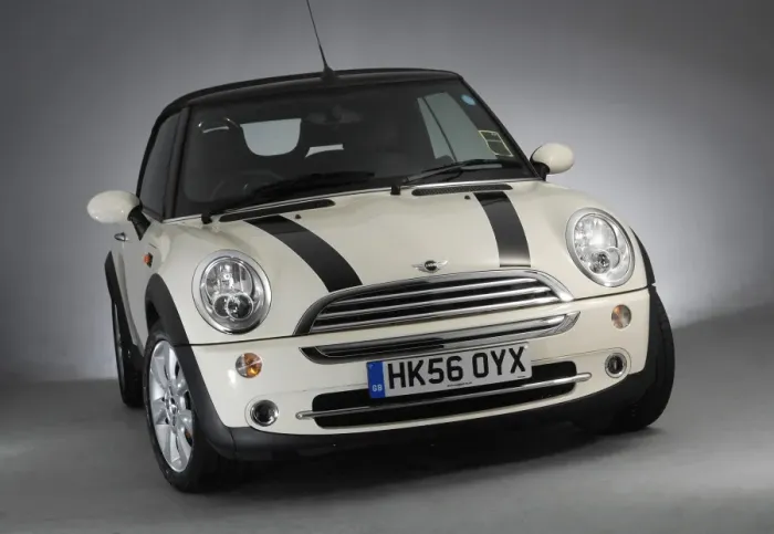 Framed Print : 2006 Mini Cooper Convertible