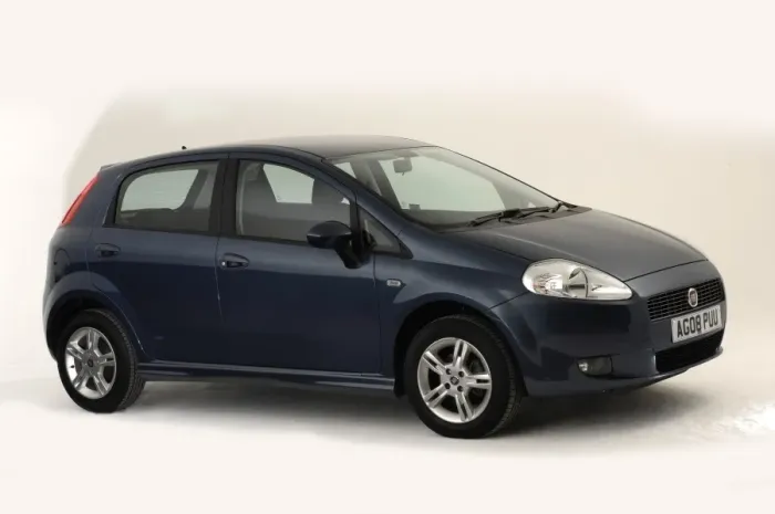 Framed Print : 2008 Fiat Punto Framed Print : 2008 Fiat Punto