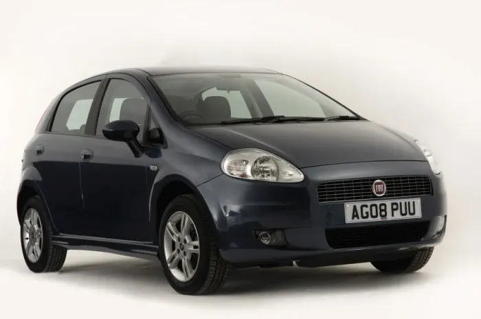 Framed Print : 2008 Fiat Punto Framed Print : 2008 Fiat Punto