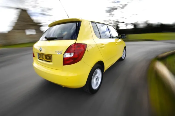Framed Print : 2008 Skoda Fabia 2