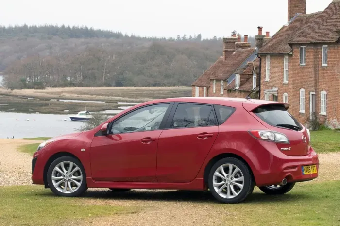 Framed Print : 2009 Mazda 3 2. 2D
