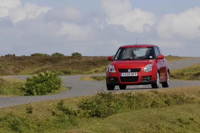 Framed Print : 2009 Suzuki Swift