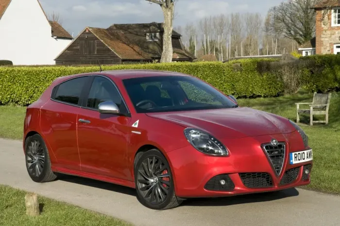 Framed Print : 2010 Alfa Romeo Giulietta 1750 Cloverleaf