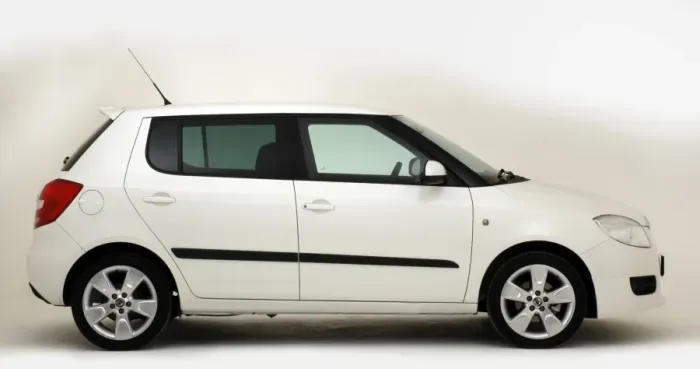 Framed Print : 2010 Skoda Fabia